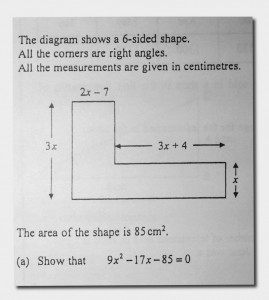 Maths problem